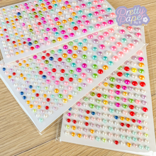 Load image into Gallery viewer, adhesive pearl gem embellishments