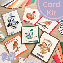 Load image into Gallery viewer, Adult Christmas Card Making Kit