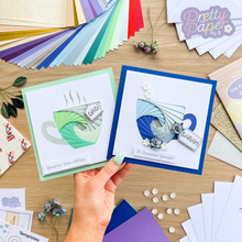 Load image into Gallery viewer, Iris folding tea cups