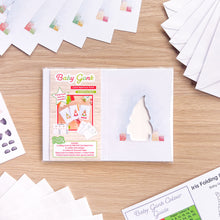 Load image into Gallery viewer, Baby Gonk Card Aperture Pack Embellished edition surrounded by pack contents
