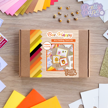 Load image into Gallery viewer, Bee Happy Card Making Kit