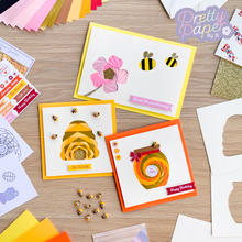 Load image into Gallery viewer, Three bee cards