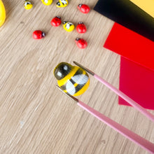 Load image into Gallery viewer, Wooden Bee & Ladybird Self-adhesive Embellishments | Card Making