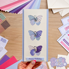 Load image into Gallery viewer, Three butterflies