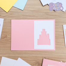 Load image into Gallery viewer, aperture on pink card