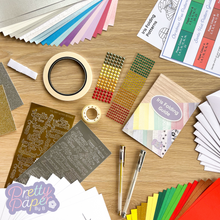 Load image into Gallery viewer, Classic Christmas Collection Iris Folding Card Making Kit | Beginner Xmas Card Craft | Festive Family Craft Activity Kit