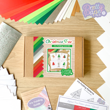 Load image into Gallery viewer, Christmas tree card making kit