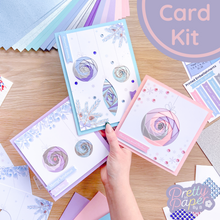 Load image into Gallery viewer, Christmas decorations card making kit
