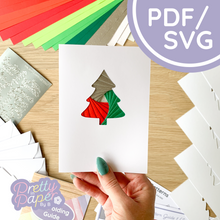 Load image into Gallery viewer, Christmas template - tree