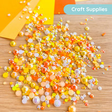 Load image into Gallery viewer, Pearl Gem Mix β Citrus Burst, 2β10mm, 15g β Craft Embellishments