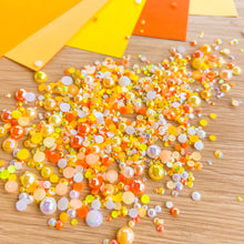 Load image into Gallery viewer, Pearl Gem Mix β Citrus Burst, 2β10mm, 15g β Craft Embellishments