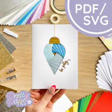 Load image into Gallery viewer, Classic-bauble-iris-folding-pattern