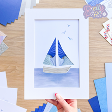 Load image into Gallery viewer, Sail boat with A4 mount (optional)