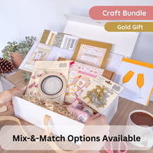 Load image into Gallery viewer, Build your Gold Tier Gift Box | Mix-and-match Luxury Paper Craft Bundle