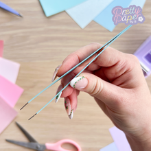 Load image into Gallery viewer, aqua blue tweezers