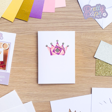 Load image into Gallery viewer, Pink and purple crown