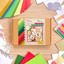 Load image into Gallery viewer, Deck the Halls Card Making Kit