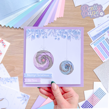 Load image into Gallery viewer, Double bauble card