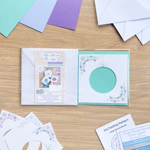 Load image into Gallery viewer, Printed Frosty Bauble Aperture Card Pack