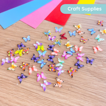 Load image into Gallery viewer, Decorative Butterfly Craft Embellishments