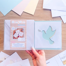 Load image into Gallery viewer, Dove of peace aperture card pack embellished edition