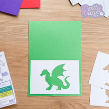 Load image into Gallery viewer, aperture on green card