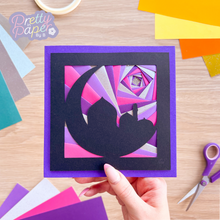 Load image into Gallery viewer, Eid Mubarak Iris Fold Card