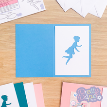 Load image into Gallery viewer, fairy aperture on blue card