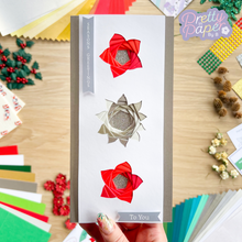Load image into Gallery viewer, Triple flower card