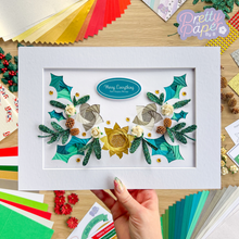 Load image into Gallery viewer, Iris fold floral wall art