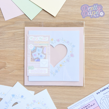 Load image into Gallery viewer, Floral Heart Wall Art Aperture Pack Embellished edition