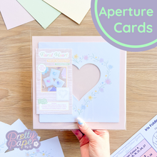 Load image into Gallery viewer, Floral Heart Wall Art Aperture Pack embellished edition