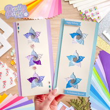 Load image into Gallery viewer, triple mini lily cards