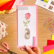 Load image into Gallery viewer, Flowers at Home Bumper Card Making Kit | Roses and Tulips | Iris Folding Beginner to Intermediate