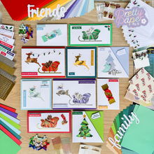 Load image into Gallery viewer, Ten iris fold friends and family cards