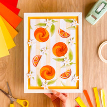 Load image into Gallery viewer, Framed orange wall art picture