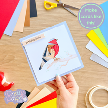 Load image into Gallery viewer, Iris Fold Chaffinch Greeting Card