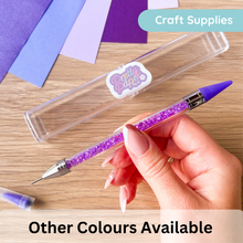Load image into Gallery viewer, Dual Tip Gem Picker Wax Tool | Rhinestone Pick-Up Tools | Blue Pink Purple