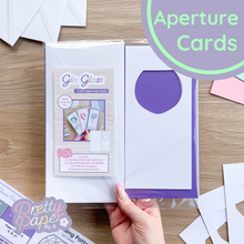 Load image into Gallery viewer, Gin glass aperture cards pack