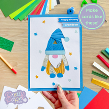 Load image into Gallery viewer, Gonk Aperture Cards (Pack of 3) | 3 x Apertures, Coloured Card Blanks & Envelopes