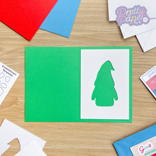 Load image into Gallery viewer, Gonk aperture on green card blank