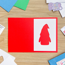 Load image into Gallery viewer, Gonk aperture on red card blank