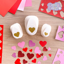 Load image into Gallery viewer, Three Heart Paper Punches by Vaessen Creative
