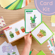 Load image into Gallery viewer, Hello House Plants Card Making Kit