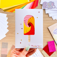 Load image into Gallery viewer, Ice Lolly Card Making Kit

