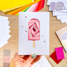 Load image into Gallery viewer, Lolly Iris Folding Card Making Kit
