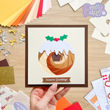 Load image into Gallery viewer, Christmas pudding card