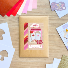 Load image into Gallery viewer, Mini toadstool iris folding card kit