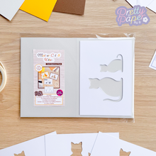 Load image into Gallery viewer, Mother Cat and Kitten Aperture Card Pack