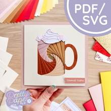 Load image into Gallery viewer, Mug-iris-folding-pattern